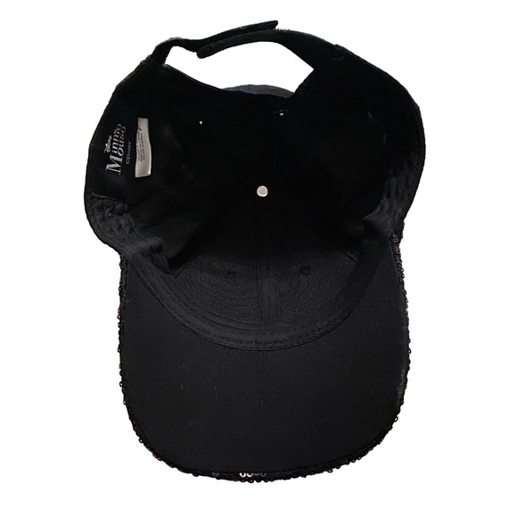 NWOT DISNEY Licensed Minnie Mouse Ears Sequin Red Bow Baseball Hat Girls OS - Picture 6 of 9